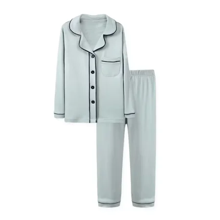 BANGSAUR Kids Cotton Pajamas Set ,Long Sleeve Button Down Sleepwear PJS For kids(3-10Y)
BANGSAUR Kids Cotton Pajamas Set ,Long Sleeve Button Down Sleepwear PJS For kids(3-10Y)