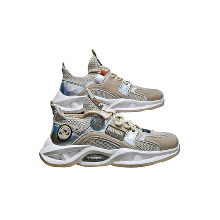 Gomelly Men Athletic Shoes Comfort Casual Shoe Sport Sneakers Patchwork Flats Daily Walking Fashion Sneaker Beige 9
Gomelly Men Athletic Shoes Comfort Casual Shoe Sport Sneakers Patchwork Flats Daily Walking Fashion Sneaker Beige 9