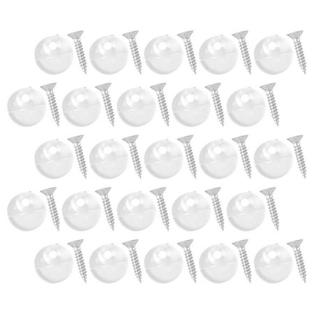 50 Pcs Glass Buckle Mirror Installation Clips Hanging Kit Holder Wall for Heavy Duty Brackets Hanger Securing Iron Abs
50 Pcs Glass Buckle Mirror Installation Clips Hanging Kit Holder Wall for Heavy Duty Brackets Hanger Securing Iron Abs