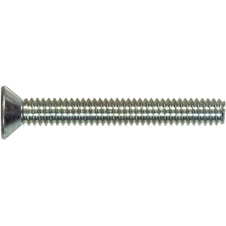 3613 M4-0.70 By 25mm Metric Flat Head Slotted Machine Screw 15-Pack