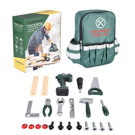 Sehao Kids toys for girls age 4-5 The engineering outfit construction worker power tool backpack set large storage space in the backpack can stimulate Toys Household Cleaning Green
Sehao Kids toys for girls age 4-5 The engineering outfit construction worker power tool backpack set large storage space in the backpack can stimulate Toys Household Cleaning Green