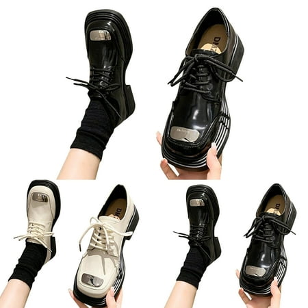Cathalem Women Casual Shoes Fashion Spring New Pattern Round Toe Thick Heel Square Heel Comfortable Shoes Women s Summer Shoes White 7
Cathalem Women Casual Shoes Fashion Spring New Pattern Round Toe Thick Heel Square Heel Comfortable Shoes Women s Summer Shoes White 7