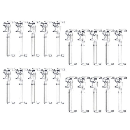 NINGCHE 20Pcs 3.25 Inch Hidden Valance Clips Window Blind Clear Plastic Retainer Clamp
NINGCHE 20Pcs 3.25 Inch Hidden Valance Clips Window Blind Clear Plastic Retainer Clamp