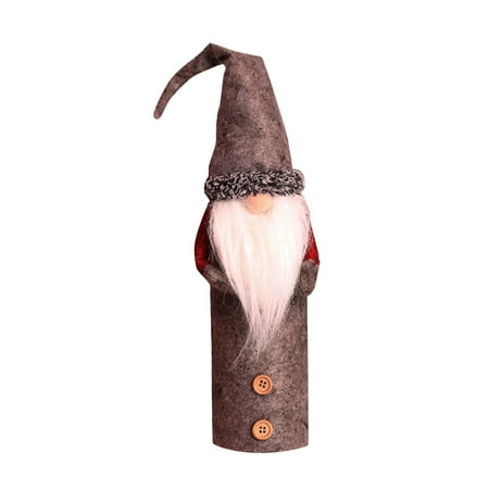 Mittory Gift for Women Mewn Cartoon Doll Wine Bottle Cover Cloth Apron With Cap Red Wine Bottle Cover
Mittory Gift for Women Mewn Cartoon Doll Wine Bottle Cover Cloth Apron With Cap Red Wine Bottle Cover