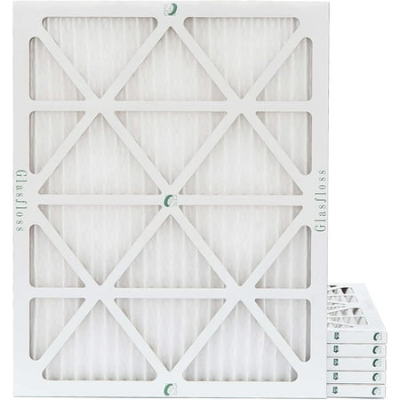 20x25x1 MERV 10 AC Furnace Air Filters. Box of 6. Actual Size: 19-1/2 x 24-1/2 x 7/8
20x25x1 MERV 10 AC Furnace Air Filters. Box of 6. Actual Size: 19-1/2 x 24-1/2 x 7/8