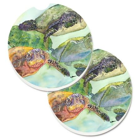 Carolines Treasures 8549CARC Turtle Set of 2 Cup Holder Car Coasters Large multicolor
Carolines Treasures 8549CARC Turtle Set of 2 Cup Holder Car Coasters Large multicolor