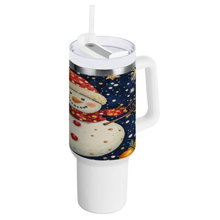 40 Oz Car Handle Water Bottle 10.8x3.85 Inch Handle And Straw Travel Water Bottle Reusable Stainless Steel Water Bottle Red Scarf Snowman
40 Oz Car Handle Water Bottle 10.8x3.85 Inch Handle And Straw Travel Water Bottle Reusable Stainless Steel Water Bottle Red Scarf Snowman
