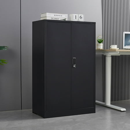 Folding Filing Storage Cabinet Metal Storage Cabinet with Locking Doors and Adjustable Shelf Rolling Storage Locker Cabinet for Home Office School Garage Black
Folding Filing Storage Cabinet Metal Storage Cabinet with Locking Doors and Adjustable Shelf Rolling Storage Locker Cabinet for Home Office School Garage Black