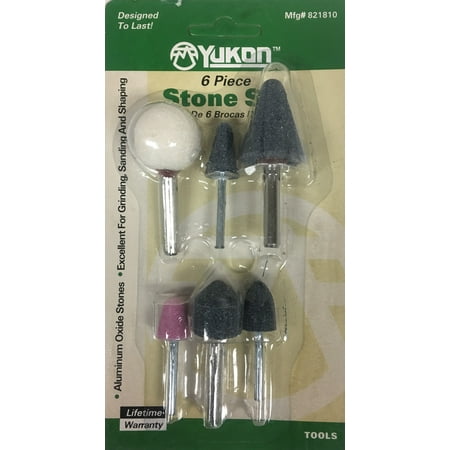 Mounted Grinding Stones 6 Piece Stone Set 821810