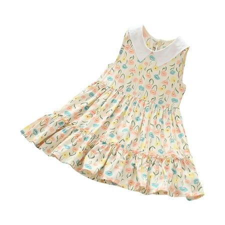 Toddler Girl s Summer Dresses Toddler Kids Baby Girls Fashion Cute Flying Sleeve Sweet Flower Print Ruffle Dress Summer Dresses for Toddler
Toddler Girl s Summer Dresses Toddler Kids Baby Girls Fashion Cute Flying Sleeve Sweet Flower Print Ruffle Dress Summer Dresses for Toddler