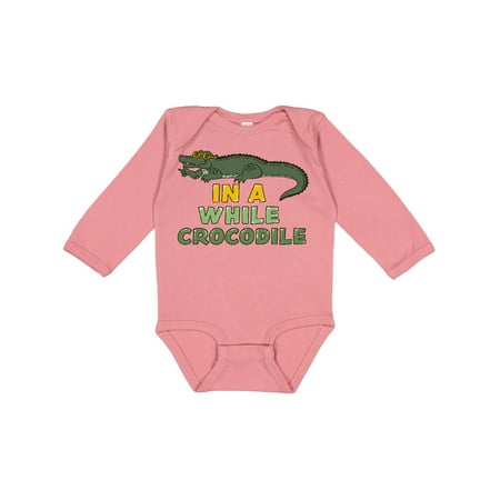 Inktastic In a While Crocodile with Cool Green Crock in Sunglasses Gift Baby Boy or Baby Girl Long Sleeve Bodysuit
Inktastic In a While Crocodile with Cool Green Crock in Sunglasses Gift Baby Boy or Baby Girl Long Sleeve Bodysuit