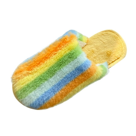 Winter Women s Casual Shoes Breathable Intdoor Rainbow Color Flowers Decorated Slippers
Winter Women s Casual Shoes Breathable Intdoor Rainbow Color Flowers Decorated Slippers