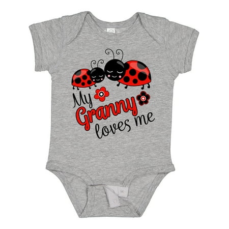 Inktastic My Granny Loves Me with Cute Ladybugs Gift Baby Boy or Baby Girl Bodysuit
Inktastic My Granny Loves Me with Cute Ladybugs Gift Baby Boy or Baby Girl Bodysuit