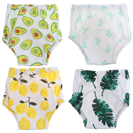 4 Pcs Reusable Nappies Infant Training Pants Potty Training Pants Newborn Diapers
4 Pcs Reusable Nappies Infant Training Pants Potty Training Pants Newborn Diapers