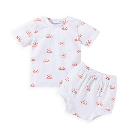 Summer Savings Clearance! 2023 TUOBARR Baby Pajamas Toddler Baby Cool Boys Girls Sun Print Short Sleeve Clothes Cute Two-piece Suit White
Summer Savings Clearance! 2023 TUOBARR Baby Pajamas Toddler Baby Cool Boys Girls Sun Print Short Sleeve Clothes Cute Two-piece Suit White