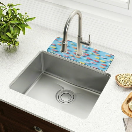 Colorful Candy Pattern Kitchen Sink Splash Guard Faucet Drying Mat for Bathroom Washing Table Kitchen Supplies
Colorful Candy Pattern Kitchen Sink Splash Guard Faucet Drying Mat for Bathroom Washing Table Kitchen Supplies