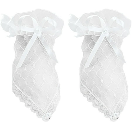 1 Pair Wedding Lace Gloves Bride Fingerless Gloves Bridal Dress Accessories