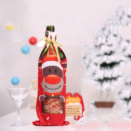 NGTEVOOS Clearance Creative New Christmas Decoration Festival Supplies Print Wine Bottle Bag Red Wine Champagne Wine Bottle Bag Cartoon Wine Bag Santa Claus Snowman Decoration
NGTEVOOS Clearance Creative New Christmas Decoration Festival Supplies Print Wine Bottle Bag Red Wine Champagne Wine Bottle Bag Cartoon Wine Bag Santa Claus Snowman Decoration