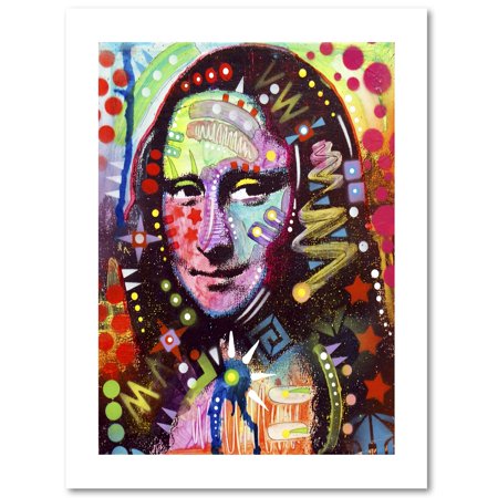 Trademark Fine Art Dean Russo 'Mona Lisa' Paper Art