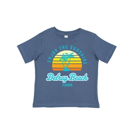 Inktastic Summer Enjoy the Sunshine Delray Beach Florida in Blue Gift Toddler Boy or Toddler Girl T-Shirt
Inktastic Summer Enjoy the Sunshine Delray Beach Florida in Blue Gift Toddler Boy or Toddler Girl T-Shirt