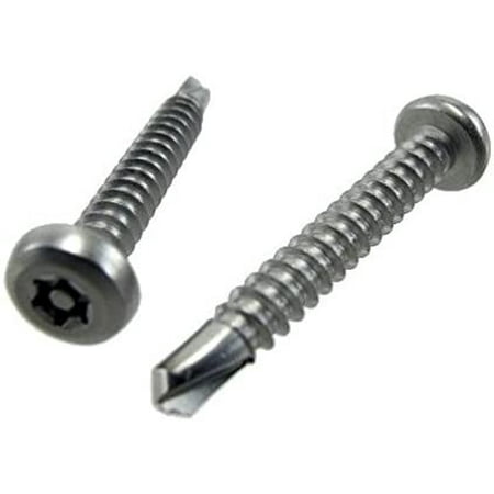 # 10 X 1-1/2 Stainless Steel Pan Head Tamperproof Torx Drill & Tap Screws (Box of 100)
# 10 X 1-1/2 Stainless Steel Pan Head Tamperproof Torx Drill & Tap Screws (Box of 100)