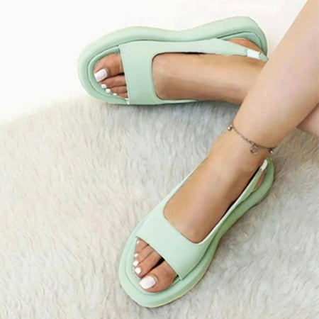 Vedolay Summer Shoes Womens Flat Sandals Comfortable Summer Elastic Ankle Strap Flip Flops Casual Shoes Black 8.5
Vedolay Summer Shoes Womens Flat Sandals Comfortable Summer Elastic Ankle Strap Flip Flops Casual Shoes Black 8.5
