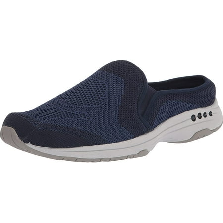 Easy Spirit Womens Take Knit Clog 7.5 Narrow Dark Blue