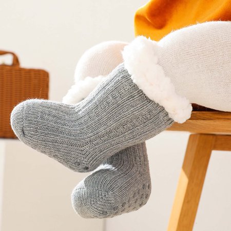 THE WILD Winter Baby Boys Girls Socks Thicken Knitted Short Socks Solid Warm Cotton Children Socks Toddlers Infants Antis Slip Floor Socks
THE WILD Winter Baby Boys Girls Socks Thicken Knitted Short Socks Solid Warm Cotton Children Socks Toddlers Infants Antis Slip Floor Socks