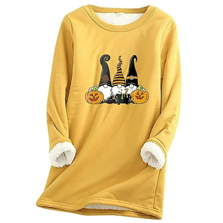 NARABB Women O-Neck Loungewear Nightgowns Long Sleeve Halloween Print Fall Fleece Tops
NARABB Women O-Neck Loungewear Nightgowns Long Sleeve Halloween Print Fall Fleece Tops