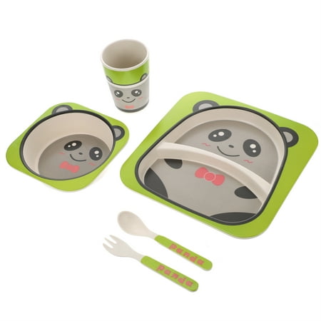 5Pcs Toddler Dining Set Bamboo Plate Bowl Cup Fork and Spoon Kit Birthday Gift
5Pcs Toddler Dining Set Bamboo Plate Bowl Cup Fork and Spoon Kit Birthday Gift