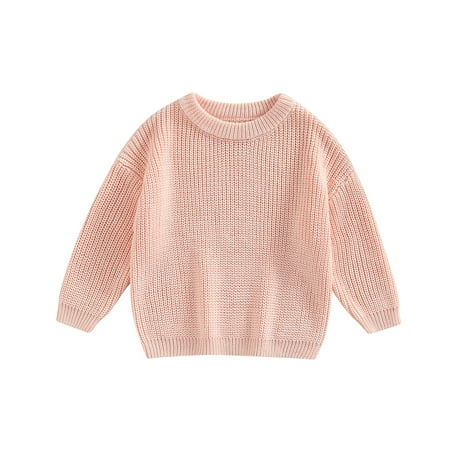 Musuos Toddler Baby Round Neck Sweaters Long Sleeve Solid Color Loose Knitted Pullovers 0-5 Years
Musuos Toddler Baby Round Neck Sweaters Long Sleeve Solid Color Loose Knitted Pullovers 0-5 Years