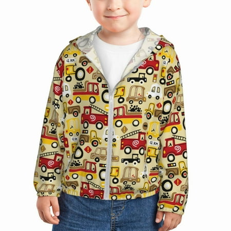 Lukts Vehicles Print Children s Long-Sleeved Sun Protection Clothing Hooded Sweatshirts for Boys and Girls Outdoor Sports-5 Years
Lukts Vehicles Print Children s Long-Sleeved Sun Protection Clothing Hooded Sweatshirts for Boys and Girls Outdoor Sports-5 Years