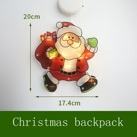 Christmas Thanksgiving Holiday Double-Sided Xmas Silhouette Decoration Led Window Lights with Metallic Effect Battery Operated
Christmas Thanksgiving Holiday Double-Sided Xmas Silhouette Decoration Led Window Lights with Metallic Effect Battery Operated