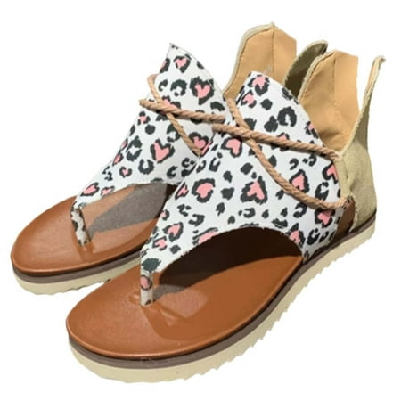 Stamzod Summer Savings Clearance Women s Casual Shoes Printed In Large Size Flat Slippers Back Zipper Sandals White 42
Stamzod Summer Savings Clearance Women s Casual Shoes Printed In Large Size Flat Slippers Back Zipper Sandals White 42