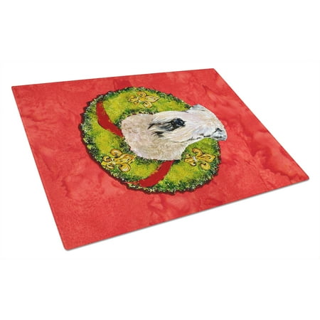 Carolines Treasures SS4178LCB Wheaten Terrier Soft Coated Cristmas Wreath Glass Cutting Board Large 12H x 16W
Carolines Treasures SS4178LCB Wheaten Terrier Soft Coated Cristmas Wreath Glass Cutting Board Large 12H x 16W