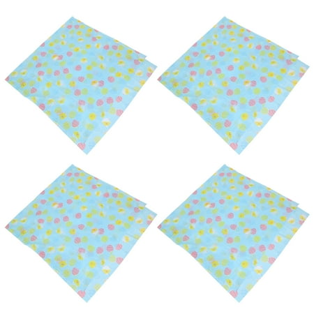 4pcs Easter Decorative Table Covers Party Tablecloths Scene Layout Props