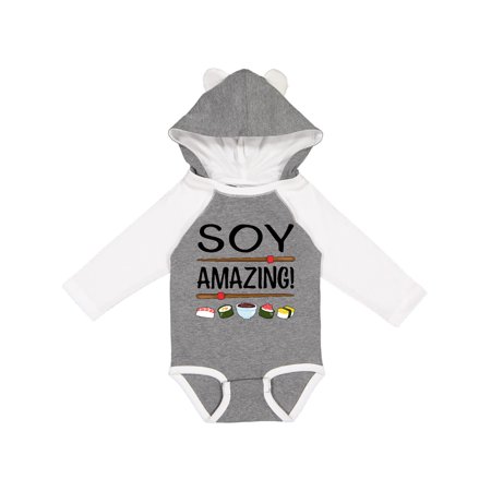 Inktastic Soy Amazing- fun with sushi Gift Baby Boy or Baby Girl Long Sleeve Bodysuit
Inktastic Soy Amazing- fun with sushi Gift Baby Boy or Baby Girl Long Sleeve Bodysuit