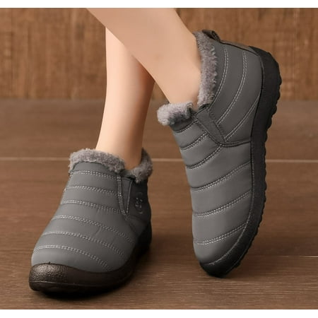 Men Winter Solid Color Keep Warm Ankle Boots Plus Velvet Boot Flat Snow Boots Note Please Buy One Or Two Sizes Larger
Men Winter Solid Color Keep Warm Ankle Boots Plus Velvet Boot Flat Snow Boots Note Please Buy One Or Two Sizes Larger