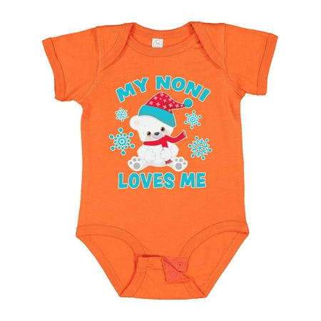 Inktastic Polar Bear My Noni Loves Me in Santa Hat with Snowflakes Gift Baby Boy or Baby Girl Bodysuit
Inktastic Polar Bear My Noni Loves Me in Santa Hat with Snowflakes Gift Baby Boy or Baby Girl Bodysuit