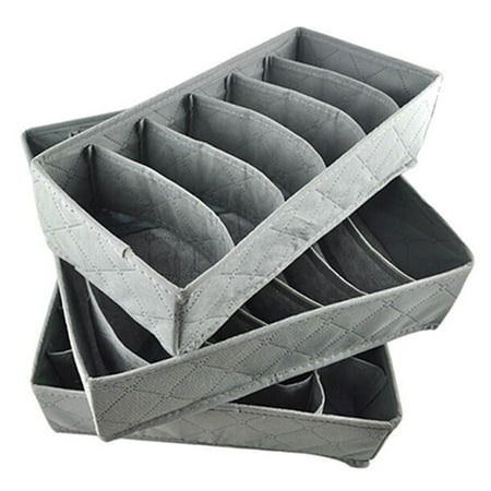 Kinzd 3Pcs Non-woven Fabric Foldable Underwear Bra Socks Drawer Organizer Storage Box
Kinzd 3Pcs Non-woven Fabric Foldable Underwear Bra Socks Drawer Organizer Storage Box