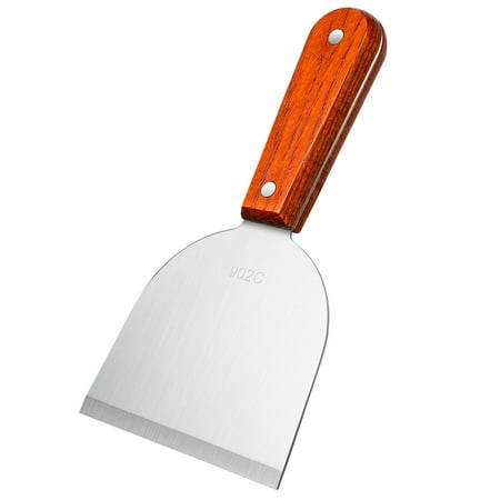 UPKOCH Steak Spatula Stainless Steel Flat Spatula with Wooden Handle Professional Heavy Duty Pancake Pizza Shovel for Home Kitch
UPKOCH Steak Spatula Stainless Steel Flat Spatula with Wooden Handle Professional Heavy Duty Pancake Pizza Shovel for Home Kitch