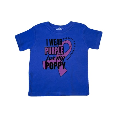 Inktastic Chronic Pain I Wear Purple For My Poppy Gift Toddler Boy or Toddler Girl T-Shirt
Inktastic Chronic Pain I Wear Purple For My Poppy Gift Toddler Boy or Toddler Girl T-Shirt
