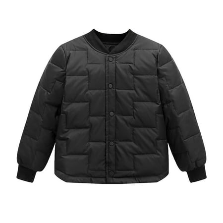 HBYJLZYG Cardigans Button Padded Jacket Coat Toddler Baby Kids Winter Boys Girls Cute Solid Color Long Sleeved Thickening Windproof Coat
HBYJLZYG Cardigans Button Padded Jacket Coat Toddler Baby Kids Winter Boys Girls Cute Solid Color Long Sleeved Thickening Windproof Coat