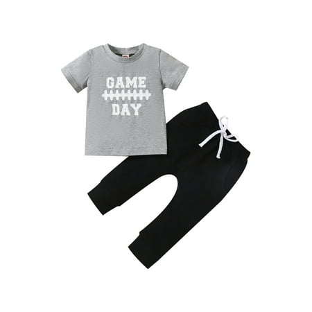 Suanret Infant Boys Summer Streetwear Sets Gray Short Sleeve Letter Print T-shirt Black Casual Pants Gray 0-6 Months
Suanret Infant Boys Summer Streetwear Sets Gray Short Sleeve Letter Print T-shirt Black Casual Pants Gray 0-6 Months