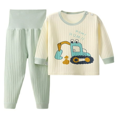 Baby Boys Girls Cotton Pajamas Sets Toddler Cartoon Long Sleeve T-Shirt + High Waist Pants Sleepwear 0-5T
Baby Boys Girls Cotton Pajamas Sets Toddler Cartoon Long Sleeve T-Shirt + High Waist Pants Sleepwear 0-5T