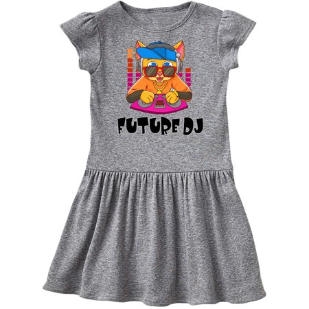 Inktastic Future DJ Deejay Gift Toddler Girl Dress