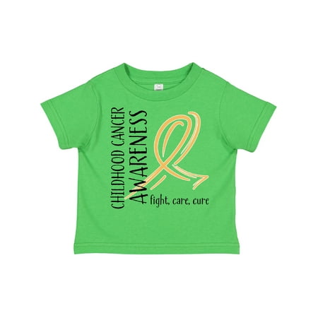 Inktastic Childhood Cancer Awareness- Fight Care Cure Boys or Girls Toddler T-Shirt
Inktastic Childhood Cancer Awareness- Fight Care Cure Boys or Girls Toddler T-Shirt