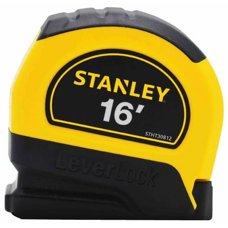 Stanley Hand Tools STHT30812 3/4 X 16 LeverLock Tape Rule