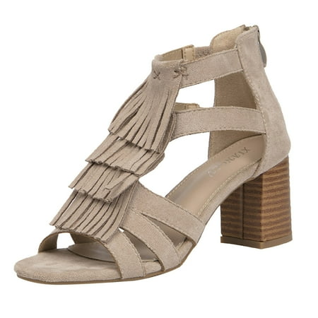 Dyfzdhu Women High Fashion Design High Heeled Suede Leather Sandals Heels Shoes Fashion Shoes For Women
Dyfzdhu Women High Fashion Design High Heeled Suede Leather Sandals Heels Shoes Fashion Shoes For Women
