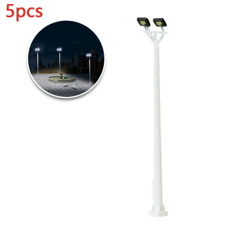 SUNFEX 5Pcs Model Railway N Scale Space Lamp Light Two-Leds 6.7Cm 1:150 Field Lantern
SUNFEX 5Pcs Model Railway N Scale Space Lamp Light Two-Leds 6.7Cm 1:150 Field Lantern